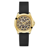 Reloj Guess de mujer  MENAGERIE color negro con dorado